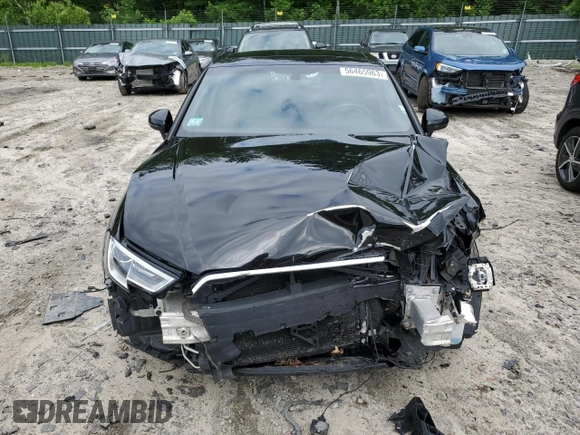 2018 Audi A3 Sedan Premium with VIN WAUB8GFF5J1031307, listed as a Copart auction lot 56465963 with 60,590 mi miles. Bid and sale history available at carsss.com. Image 5.