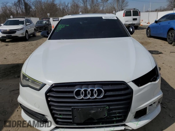 2018 Audi A6 Sport with VIN WAUF3AFCXJN064105, listed as a Copart auction lot 49224245 with 76,656 mi miles and Salvage Title. Bid and sale history available at carsss.com. Image 5.