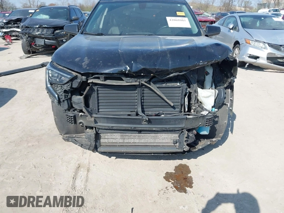 2019 GMC Terrain SLT with VIN 3GKALPEX4KL135079, listed as a IAAI auction lot 42068081 with 123,153 mi miles. Bid and sale history available at carsss.com. Image 6.