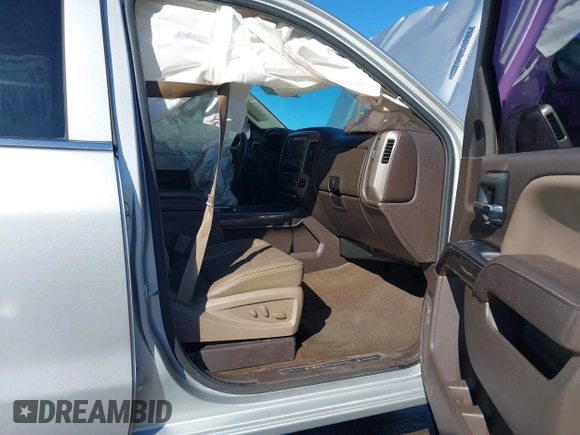 2015 GMC Sierra 2500HD available WiFi Denali with VIN 1GT120E87FF173940, listed as a IAAI auction lot 41843586 with 167,992 mi miles. Bid and sale history available at carsss.com. Image 5.