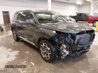 2022 Hyundai Palisade Calligraphy z VIN KM8R7DHE6NU436535, wystawiony jako IAAI lot #41898681 z przebiegiem 54 113 mil mil oraz . Historia ofert i sprzedaży dostępna na DreamBid. Obrazek 1.