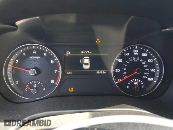 2024 Kia Forte LXS with VIN 3KPF24AD5RE759843, listed as a Copart auction lot 49320645 with 33,428 mi miles and Salvage Title. Bid and sale history available at carsss.com. Image 9.