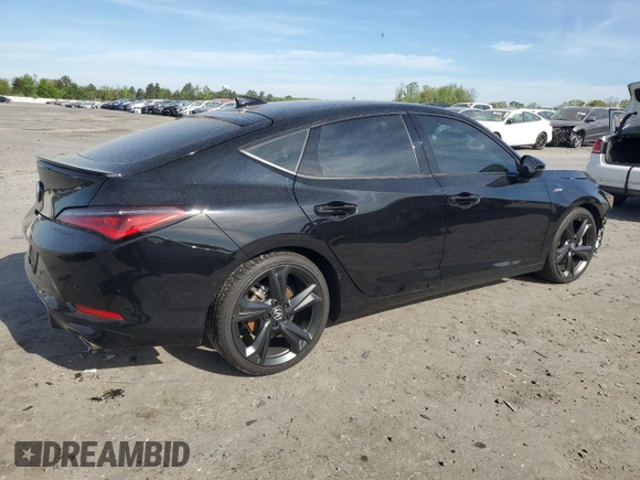 2024 Acura Integra Technology with VIN 19UDE4H63RA004698, listed as a Copart auction lot 53483395 with 13,526 mi miles and Salvage title. Bid and sale history available at DreamBid. Image 3.