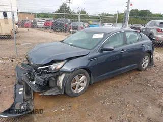 2015 Kia Optima LX with VIN 5XXGM4A70FG368949, listed as a IAAI auction lot 42393394 with 199,588 mi miles and . Bid and sale history available at DreamBid. Image 2.