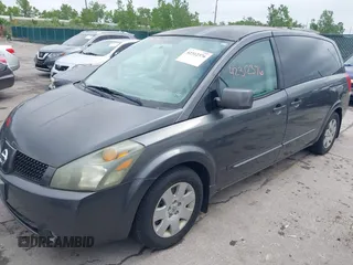 2004 Nissan Quest SE z VIN 5N1BV28U94N347280, wystawiony jako IAAI lot #42312376 z przebiegiem Nie podano mil oraz . Historia ofert i sprzedaży dostępna na DreamBid. Obrazek 2.