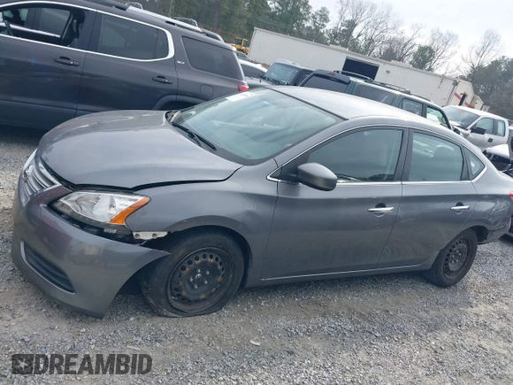 2015 Nissan Sentra S with VIN 3N1AB7AP4FY300807, listed as a IAAI auction lot 41499014 with 67,118 mi miles. Bid and sale history available at carsss.com. Image 15.