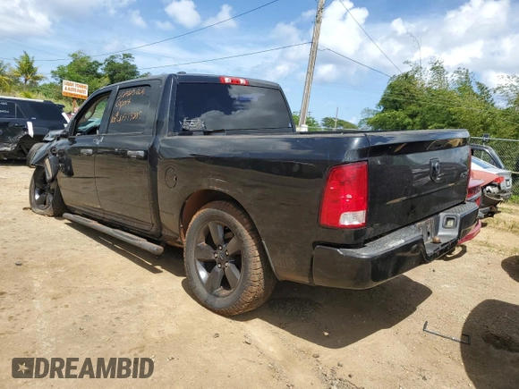 2016 Ram 1500 Tradesman with VIN 1C6RR7KG8GS124684, listed as a Copart auction lot 46573235 with Not provided miles and Salvage title. Bid and sale history available at DreamBid. Image 2.