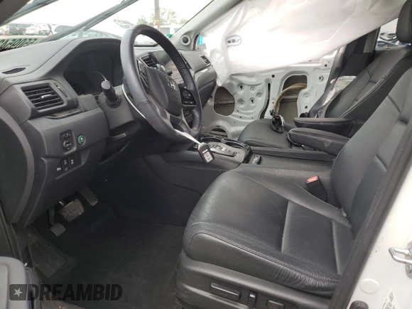 2020 Honda Pilot Touring 8-Passenger with VIN 5FNYF6H99LB050134, listed as a Copart auction lot 55095435 with 26,080 mi miles and Salvage title. Bid and sale history available at DreamBid. Image 7.
