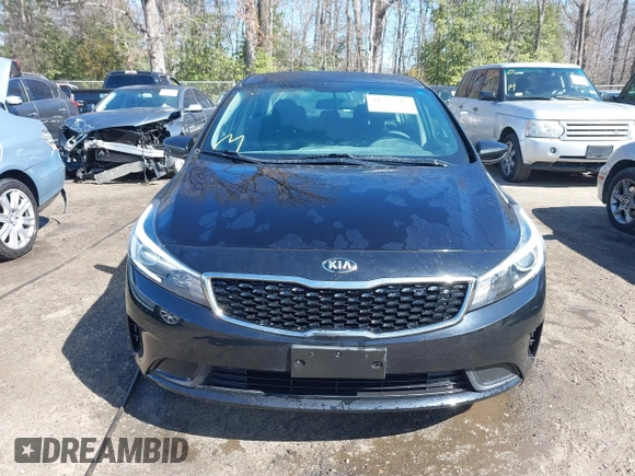2017 Kia Forte LX with VIN 3KPFK4A78HE061106, listed as a IAAI auction lot 41727505 with 50,453 mi miles. Bid and sale history available at carsss.com. Image 12.