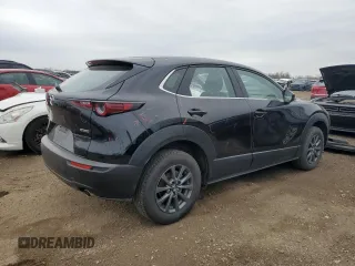 2023 Mazda CX-30 S with VIN 3MVDMBAM6PM549095, listed as a Copart auction lot 53027665 with 53,804 mi miles and Salvage title. Bid and sale history available at DreamBid. Image 3.