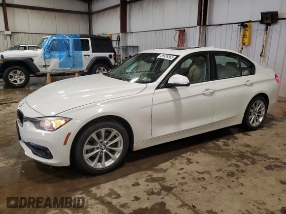 2016 BMW 3 Series 320i xDrive z VIN WBA8A3C59GK551242, wystawiony jako Copart lot #56939365 z przebiegiem 146 326 mil mil oraz Szkoda całkowita • Salvage title. Historia ofert i sprzedaży dostępna na DreamBid. Obrazek 1.
