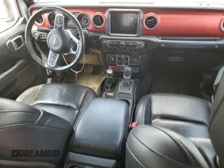 2018 Jeep Wrangler Unlimited Rubicon with VIN 1C4HJXFG9JW308991, listed as a Copart auction lot 53638955 with 95,508 mi miles and Salvage title. Bid and sale history available at DreamBid. Image 8.