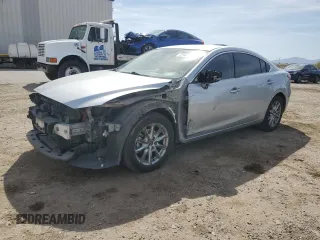 2017 Mazda 6 Sport with VIN JM1GL1U52H1155494, listed as a Copart auction lot 51305255 with 106,280 mi miles and Salvage Title. Bid and sale history available at carsss.com. Image 1.