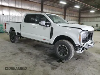 2024 Ford F-250 XL with VIN 1FT8W2BM0REF76166, listed as a Copart auction lot 52997315 with 12 mi miles and Salvage title. Bid and sale history available at DreamBid. Image 4.