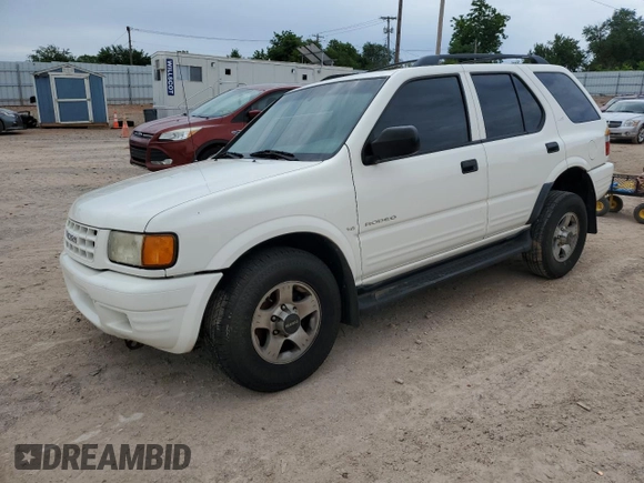 1999 Isuzu Rodeo S with VIN 4S2CM58W8X4314512, listed as a Copart auction lot 55467544 with 227,541 mi miles and Salvage Title. Bid and sale history available at carsss.com. Image 1.