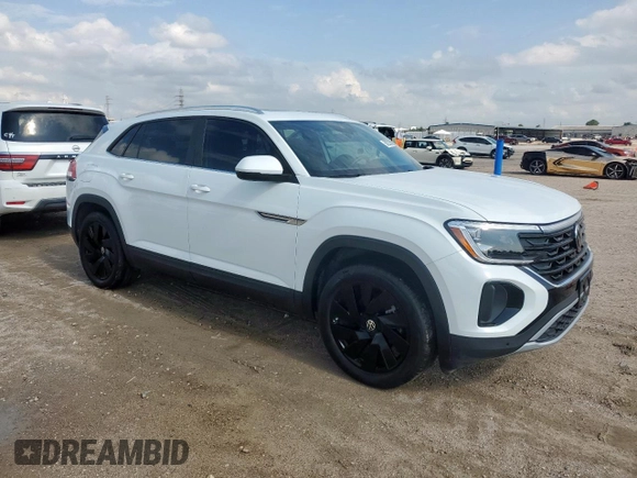 2025 Volkswagen Atlas SE z VIN 1V2JE2CA4SC205357, wystawiony jako Copart lot #58225365 z przebiegiem 4 355 mil mil oraz Szkoda całkowita • Salvage title. Historia ofert i sprzedaży dostępna na DreamBid. Obrazek 4.