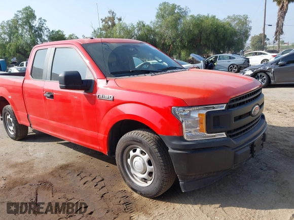 2019 Ford F-150 XL with VIN 1FTEX1CB8KKC24743, listed as a IAAI auction lot 42505792 with 74,448 mi miles and . Bid and sale history available at DreamBid. Image 1.