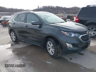 2020 Chevrolet Equinox LT with VIN 3GNAXLEX7LS591231, listed as a IAAI auction lot 41734258 with 51,072 mi miles. Bid and sale history available at carsss.com. Image 1.