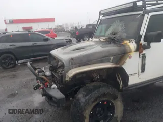 2016 Jeep Wrangler Unlimited Rubicon with VIN 1C4BJWFGXGL185227, listed as a IAAI auction lot 41555159 with 1 mi miles. Bid and sale history available at carsss.com. Image 16.