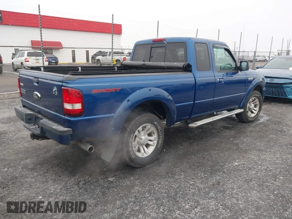 2007 Ford Ranger XL with VIN 1FTYR14U67PA43707, listed as a IAAI auction lot 41264804 with 106,501 mi miles. Bid and sale history available at carsss.com. Image 4.