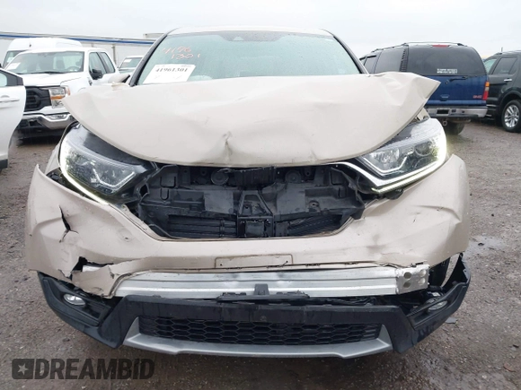 2018 Honda CR-V EX-L with VIN 2HKRW2H87JH681113, listed as a IAAI auction lot 41961301 with 85,672 mi miles. Bid and sale history available at carsss.com. Image 6.