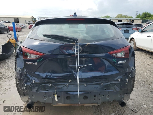 2017 Mazda 3 Grand Touring with VIN 3MZBN1M30HM144769, listed as a Copart auction lot 53127675 with 158,026 mi miles and Salvage Title. Bid and sale history available at carsss.com. Image 6.