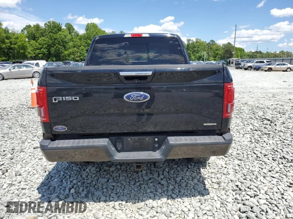 2016 Ford F-150 XLT with VIN 1FTEW1EF2GFD48946, listed as a Copart auction lot 58055625 with 210,368 mi miles and Salvage title. Bid and sale history available at DreamBid. Image 6.