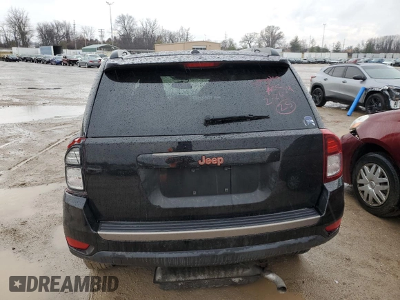 2016 Jeep Compass Sport with VIN 1C4NJCBB7GD785834, listed as a Copart auction lot 47480555 with Not provided miles and Salvage title. Bid and sale history available at DreamBid. Image 6.