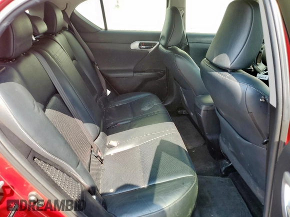 2011 Lexus CT 200h with VIN JTHKD5BHXB2004804, listed as a Copart auction lot 57297305 with 184,800 mi miles and Clean title. Bid and sale history available at DreamBid. Image 10.