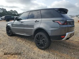 2018 Land Rover Range Rover Sport HSE with VIN SALWR2RV8JA187597, listed as a Copart auction lot 57568265 with 88,513 mi miles and Salvage title. Bid and sale history available at DreamBid. Image 2.