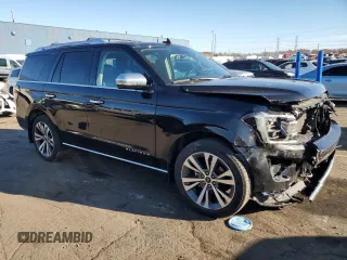 2020 Ford Expedition Platinum with VIN 1FMJU1MT3LEA02055, listed as a Copart auction lot 79081734 with 86,114 mi miles and Salvage Title. Bid and sale history available at carsss.com. Image 4.