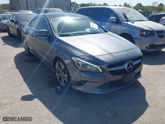 2019 Mercedes-Benz CLA with VIN WDDSJ4EB0KN768581, listed as a IAAI auction lot 41856086 with 41,864 mi miles. Bid and sale history available at carsss.com. Image 1.