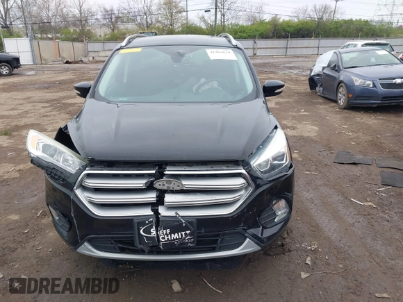 2017 Ford Escape Titanium with VIN 1FMCU0J95HUD37858, listed as a IAAI auction lot 41984629 with 87,163 mi miles and . Bid and sale history available at DreamBid. Image 11.