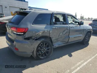 2022 Jeep Grand Cherokee WK Laredo X with VIN 1C4RJEAG2NC128498, listed as a Copart auction lot 75543144 with 17,345 mi miles and Salvage Title. Bid and sale history available at carsss.com. Image 3.