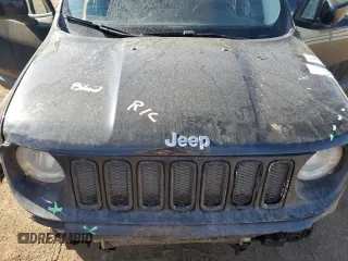 2017 Jeep Renegade Latitude with VIN ZACCJBBB8HPG30021, listed as a Copart auction lot 47410295 with 83,436 mi miles and Salvage Title. Bid and sale history available at carsss.com. Image 11.