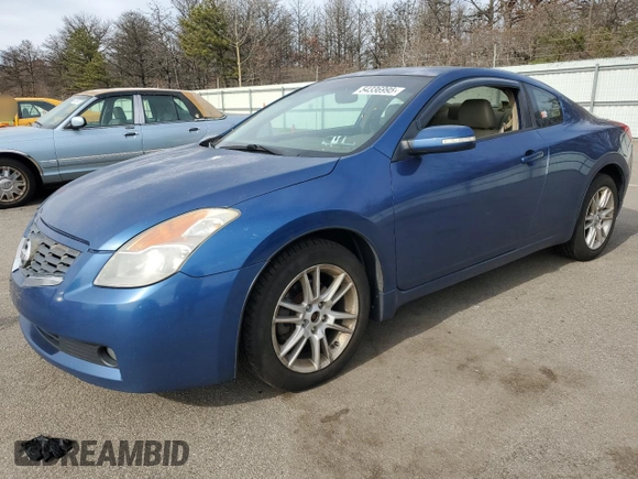 2008 Nissan Altima 3.5 SE with VIN 1N4BL24E18C147039, listed as a Copart auction lot 54336995 with 206,229 mi miles and Salvage Title. Bid and sale history available at carsss.com. Image 1.
