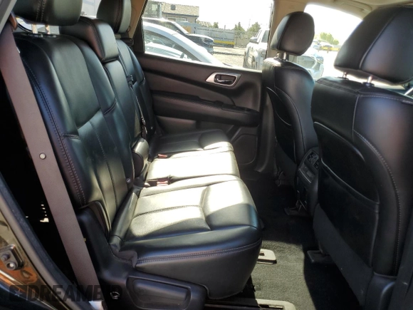 2017 Nissan Pathfinder S with VIN 5N1DR2MN7HC635683, listed as a Copart auction lot 63705305 with 117,287 mi miles and Clean title. Bid and sale history available at DreamBid. Image 10.