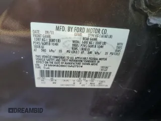 2012 Ford Explorer XLT with VIN 1FMHK8D86CGA27514, listed as a Copart auction lot 80331004 with 164,445 mi miles and Salvage title. Bid and sale history available at DreamBid. Image 13.