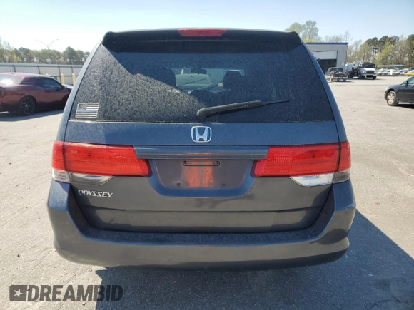 2010 Honda Odyssey LX with VIN 5FNRL3H29AB065521, listed as a Copart auction lot 45743455 with 128,389 mi miles and Salvage Title. Bid and sale history available at carsss.com. Image 6.