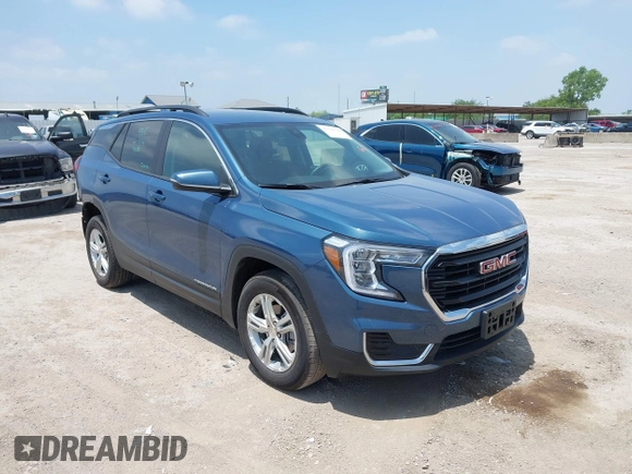 2024 GMC Terrain SLE с VIN 3GKALMEG2RL299603, выставлен на аукционе IAAI как лот 42326549 с пробегом 7 356 миль миль и . История ставок и продаж доступна на DreamBid. Изображение 1.