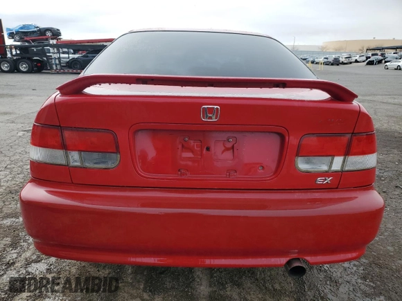 1999 Honda Civic EX with VIN 1HGEJ8144XL058125, listed as a Copart auction lot 49350935 with 254,729 mi miles and Clean Title. Bid and sale history available at carsss.com. Image 6.