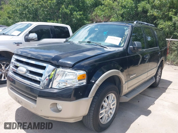 2008 Ford Expedition Eddie Bauer with VIN 1FMFU17598LA65473, listed as a IAAI auction lot 42668612 with 202,929 mi miles and . Bid and sale history available at DreamBid. Image 2.