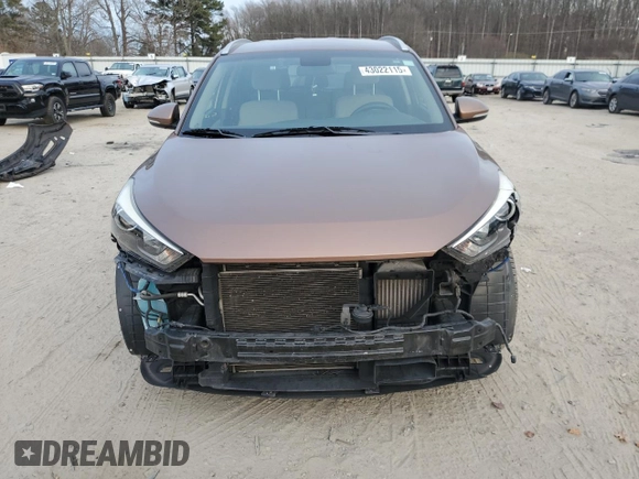 2016 Hyundai Tucson Limited with VIN KM8J33A20GU099902, listed as a Copart auction lot 43022115 with 86,966 mi miles and Salvage Title. Bid and sale history available at DreamBid. Image 5.