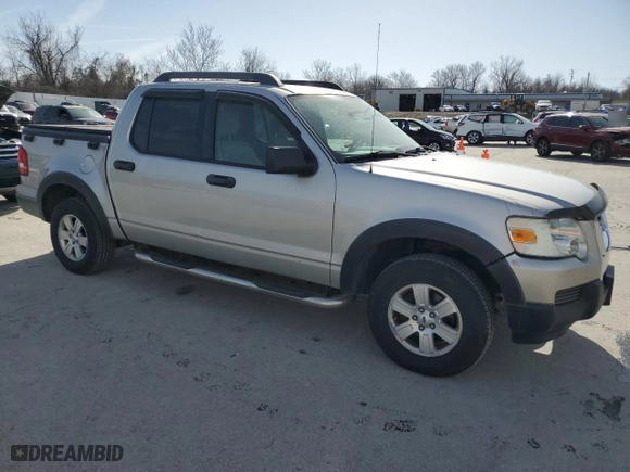 2007 Ford Explorer Sport Trac XLT with VIN 1FMEU31K97UA45951, listed as a Copart auction lot 49663495 with 114,342 mi miles and Salvage Title. Bid and sale history available at carsss.com. Image 4.