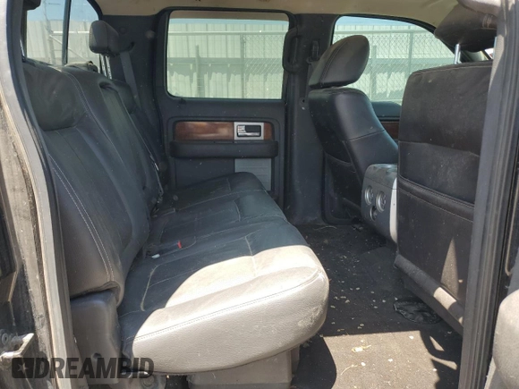 2009 Ford F-150 XL with VIN 1FTPW14V39FA05910, listed as a Copart auction lot 61620655 with 152,400 mi miles and Clean title. Bid and sale history available at DreamBid. Image 10.