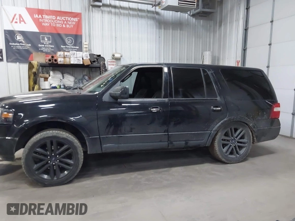 2012 Ford Expedition Limited z VIN 1FMJU2A57CEF42259, wystawiony jako IAAI lot #41708604 z przebiegiem 124 211 mil mil oraz . Historia ofert i sprzedaży dostępna na DreamBid. Obrazek 15.
