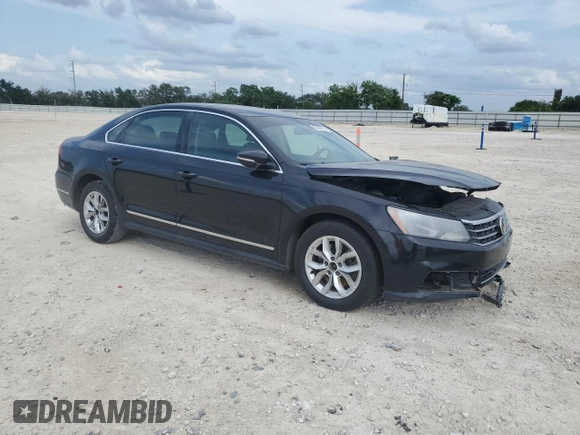 2017 Volkswagen Passat S with VIN 1VWAT7A30HC048893, listed as a Copart auction lot 55266315 with 199,490 mi miles and Salvage title. Bid and sale history available at DreamBid. Image 4.