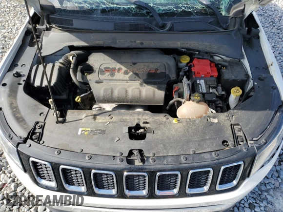 2020 Jeep Compass Limited with VIN 3C4NJCCB0LT154541, listed as a Copart auction lot 55399765 with 116,086 mi miles and Salvage title. Bid and sale history available at DreamBid. Image 12.