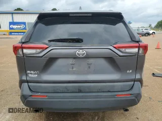 2019 Toyota RAV4 LE with VIN JTMH1RFV5KD027262, listed as a Copart auction lot 53493345 with 122,617 mi miles and Salvage title. Bid and sale history available at DreamBid. Image 6.