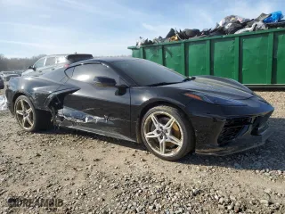 2024 Chevrolet Corvette 1LT with VIN 1G1YA2D41R5108533, listed as a Copart auction lot 48159845 with 5,610 mi miles and Salvage Title. Bid and sale history available at carsss.com. Image 4.